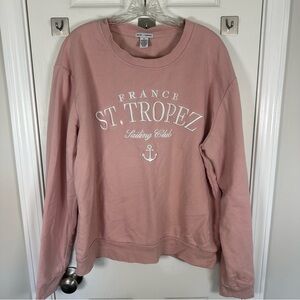 Pink St. Tropez Sweatshirt